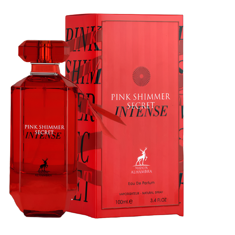 Pink Shimmer Secret Intense Women, Maison Alhambra, FragrancePrime
