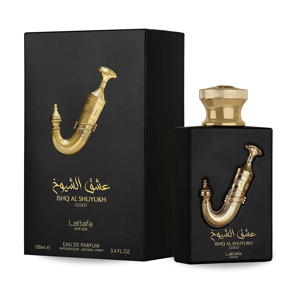 Ishq Al Shuyukh Gold Unisex, Lattafa, FragrancePrime