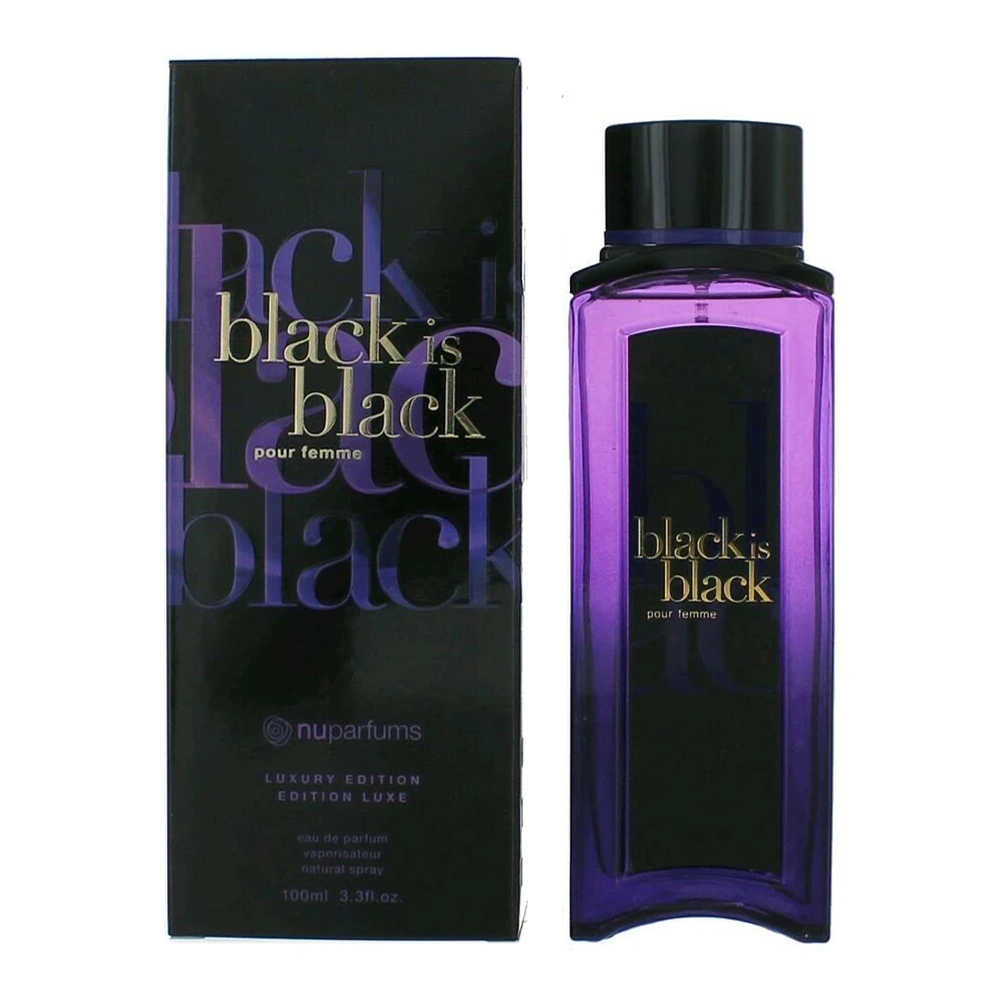 Black Is Black Edp Women, Nu Parfums, FragrancePrime